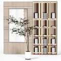 Modern Bookcase Bookcase Bookshelf 3d model