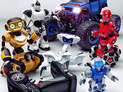 Toys 3d model