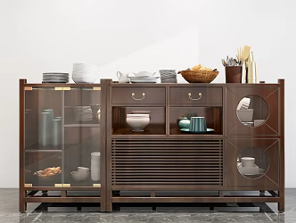 New Chinese Sideboard 3d model