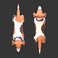 Modern Dog Pet Dog 3d model