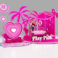 Meichen Design Barbie Hawaii Beach Mall Meichen DP Point Design 3d model