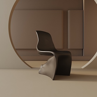 modern leisure chair 3d model