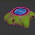 Turtle Turtle Cartoon Turtle Snapping Turtle Chickbill Turtle Reptile Cold Blooded Animal Reptile Reptile Class 3d model