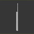 White Plastic Kitchen Equipment With Grid Pattern And Hanging Handle