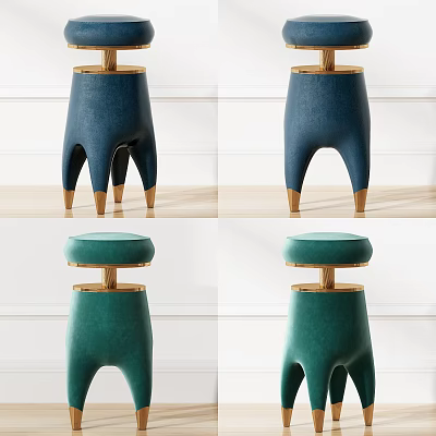 Modern Stool Personality Stool 3d model Modern Stool Personality Stool 3d model