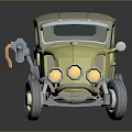 Modern Armed Vehicle Self-made Armed Vehicle Modified Vehicle Modified Chariot Chariot Chariot 3d model