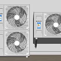 White Modern Air Cooler Fans Including Standing And Wall Mounted Design Units