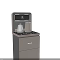 Modern Champagne Gold Dark Gray Upright Water Dispensers As Daily Use Appliances