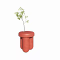 Modern round several sides several 3d model