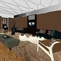 Modern Living Room Sofa and Coffee Table Set With Cushions Accent Chairs and Area Rug