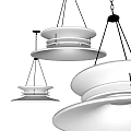 Modern chandelier 3d model