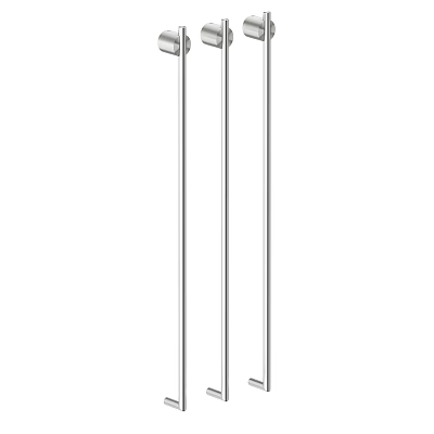 Modern Bathroom Cabinet Rack With Sleek Metal Frame And Multiple Storage Shelves For Bathroom Use 3d model