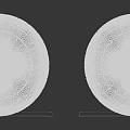 Solar Household Appliances With Round Solar Spheres And Square Panels In Blue Black