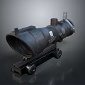Infrared Steiner Laser Pistol Light Source Firearm Sight Firearm Device 3d model