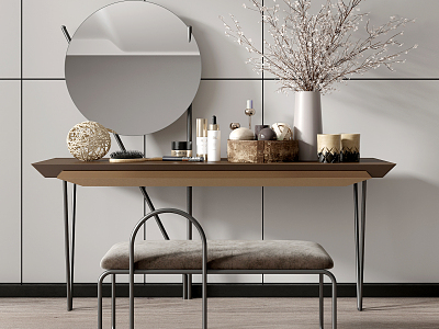 Light Luxury Dressing Table model