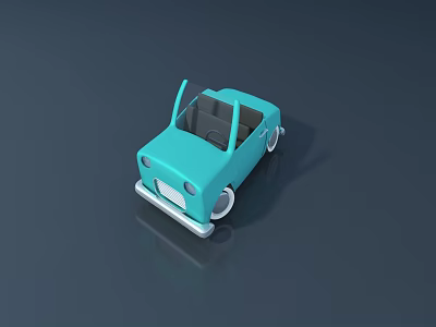 Modern toy car rail maglev train motorcycle truck ambulance van military vehicle aircraft all kinds of transportation 3d model