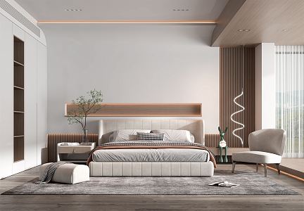 Modern Bedroom 3d model