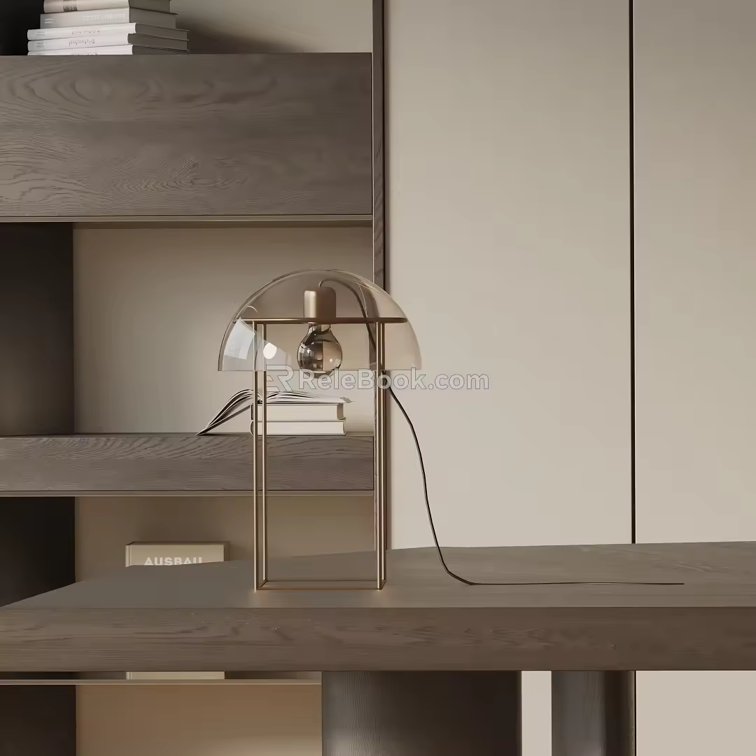 Modern table lamp 3d model