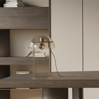 Modern table lamp 3d model
