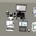Various Touch Screen POS Computers With Multiple Designs And Retail Payment Features
