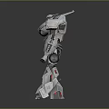 Transformers Gauda Warrior Gauda Mech Warrior Mech Soldier Machine Armor Mechanical Armor 3d model