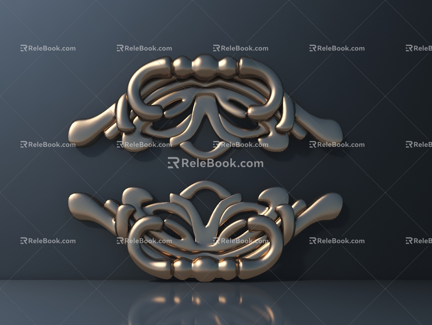 Handle door handle 3d model