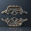 Handle door handle 3d model