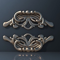 Handle door handle 3d model