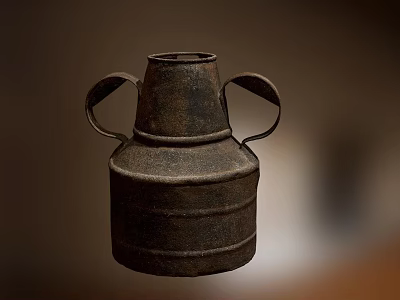 Vintage stove 3d model