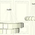 chandelier crystal chandelier 3d model