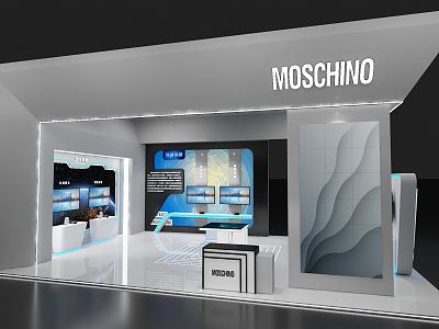 Modern Exhibition Booth model