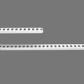 Gray Industrial Cable Chain With Yellow Dots For Machinery Cable Management