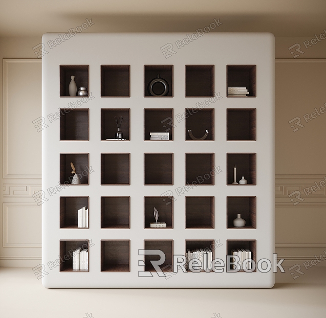 Modern Partition Decorative Cabinet Porch Decorative Cabinet model