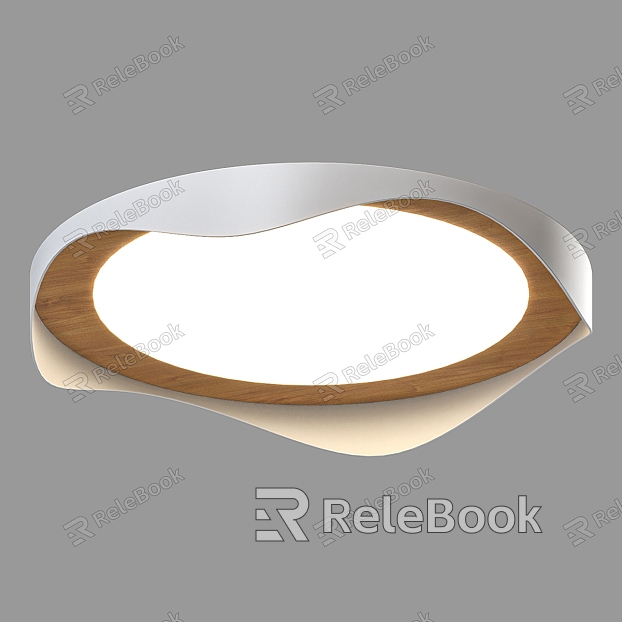 Nordic Simple Ceiling Lamp Ceiling Lamp Simple Ceiling Lamp Semi-circular Ceiling Lamp Ceiling Lamp Wooden Ceiling Lamp model