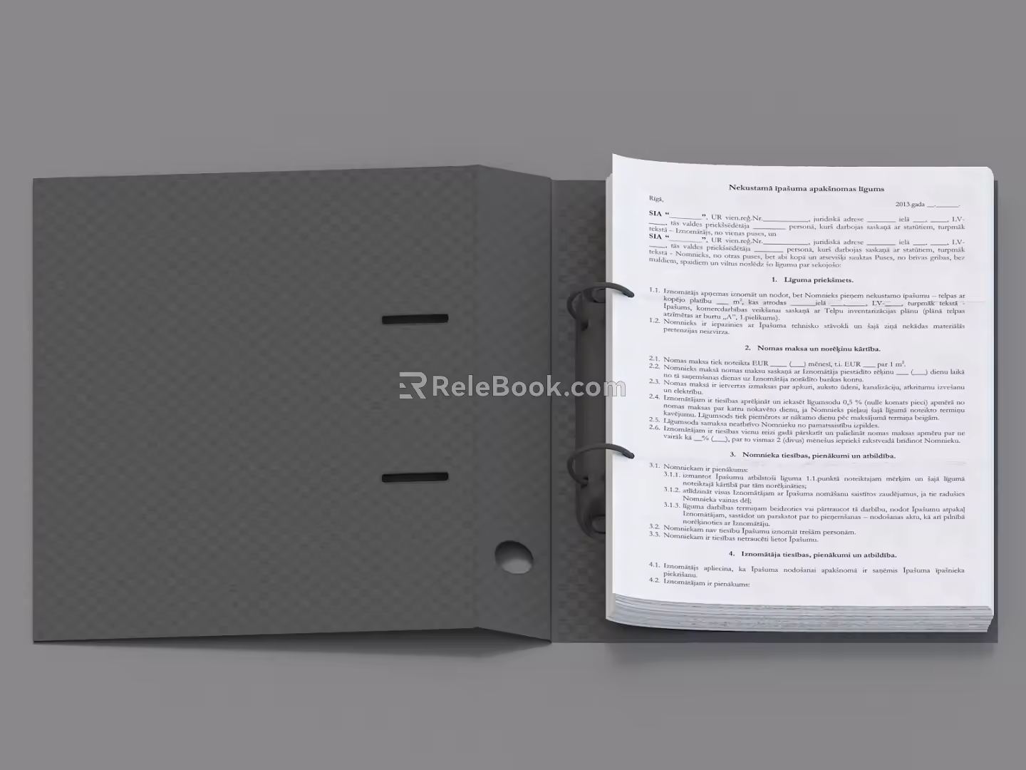 Notebook Office Supplies Exercise Book Exercise Book 3d model