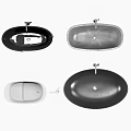 Modern Freestanding Bathtubs With Various Styles Colors And Faucet Designs