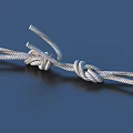 Durable Twisted Rope Knots For Practical Household Use And Decorative Purposes