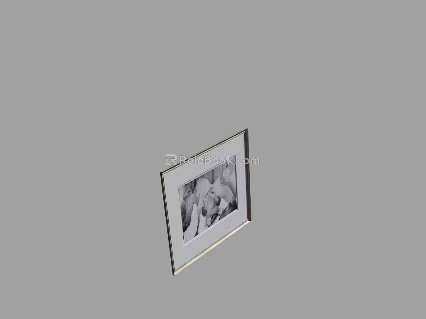 Bookshelf ornaments 3d model