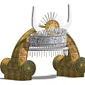 Ethnic Style Arch Scenic Area Gate Miao Structure Miao Large Sculpture 3d model
