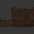 Handwoven Storage Baskets In Various Sizes With Handles For Home Organization