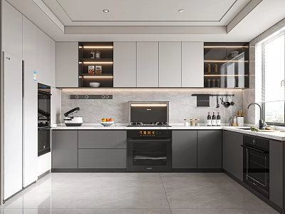 Modern Kitchen 3d model