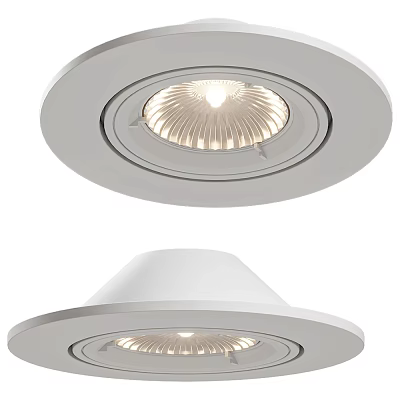Modern Recessed Downlights and Spotlights for Home Ceiling Lighting Design 3d model