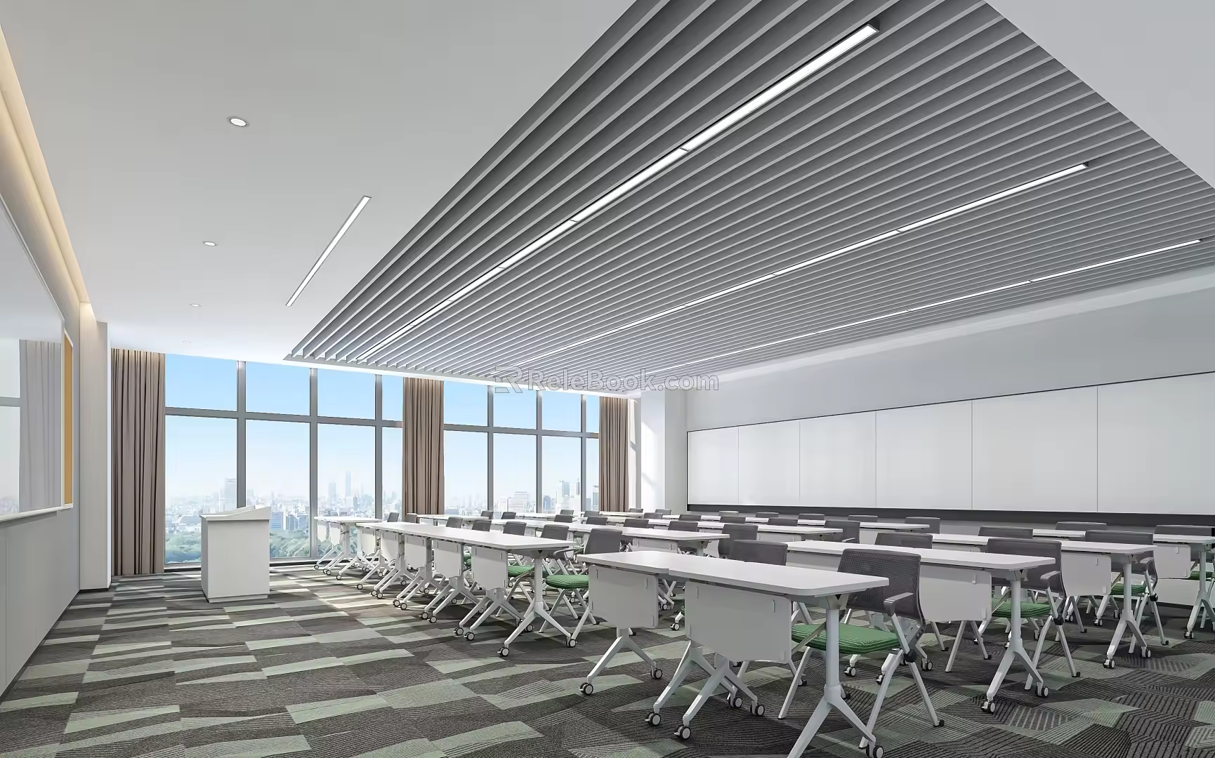 Classroom 3d model