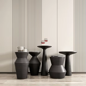 Modern Round Corner 3d model