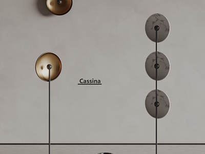 cassina Floor Lamp Metal Floor Lamp Light Luxury Floor Lamp model