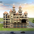 Sun Castle 3d model