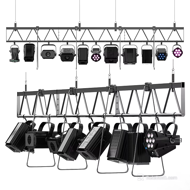 Modern Ceiling Lights With LED Technology Various Designs And Decorative Styles 3d model 