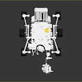 Planetary Exploration Rover Equipped With Mechanical Arm Imaging Cameras And Scientific Instruments