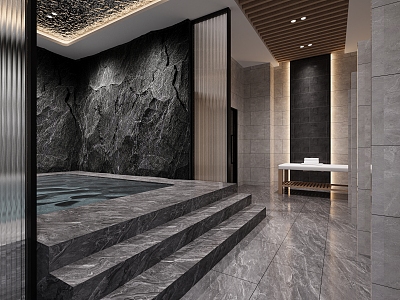 Modern Bath Center 3d model