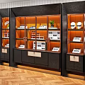 Modern Display Cabinet Glasses Store Display Cabinet 3d model